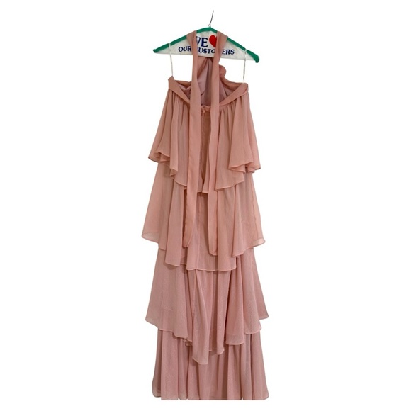 Light Pink Club L London Layered Dress - Picture 7 of 9